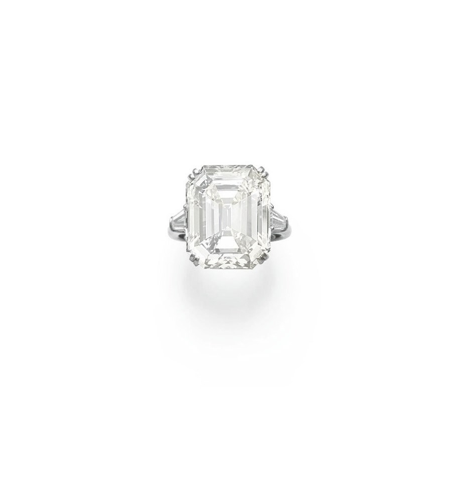 A DIAMOND RING, BY HARRY WINSTON