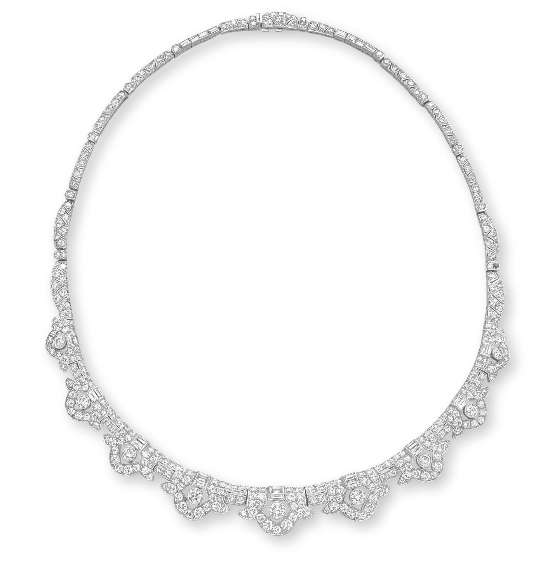 A DIAMOND NECKLACE