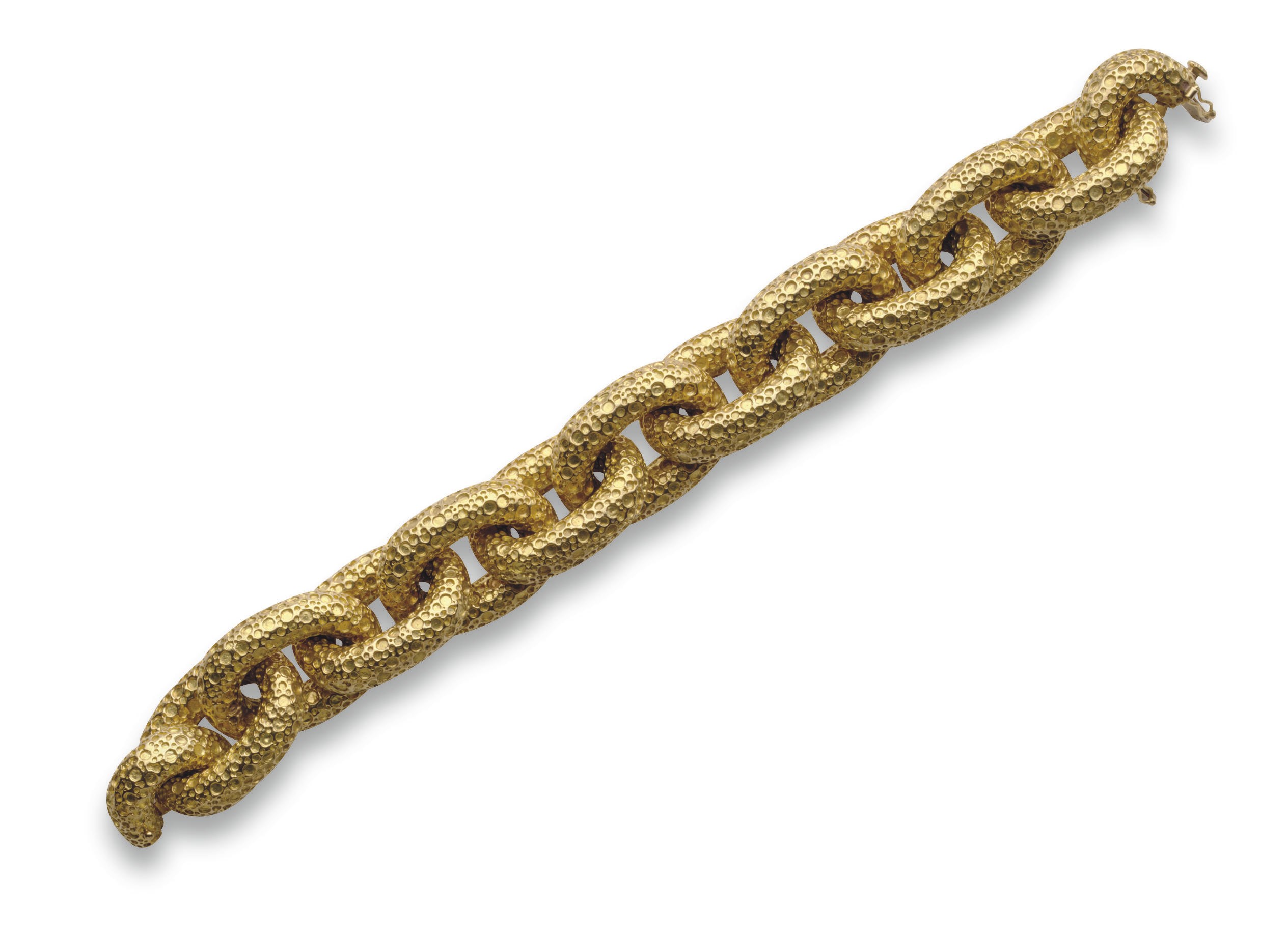 A GOLD BRACELET, BY TIFFANY & CO.