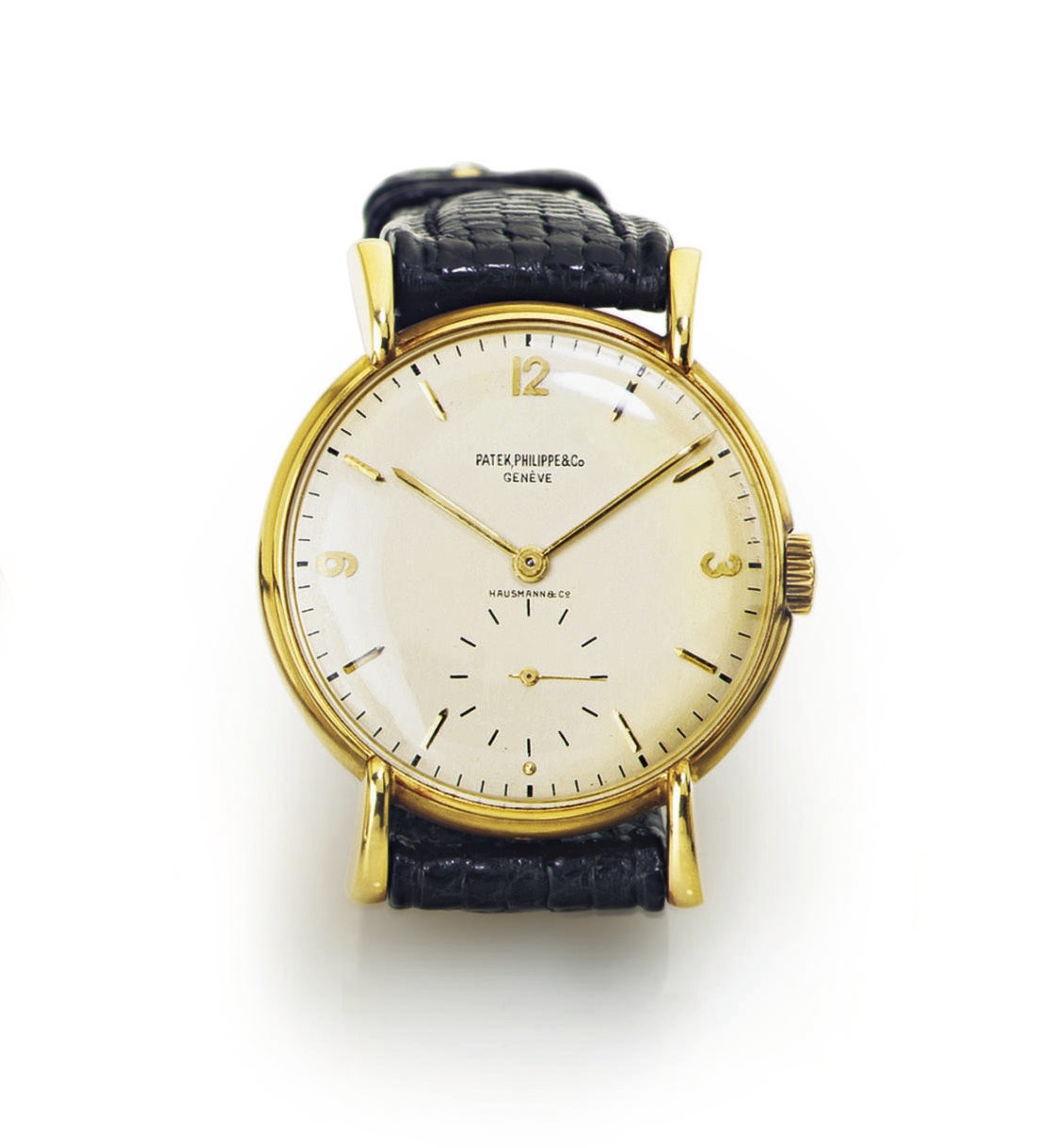 PATEK PHILIPPE. AN 18K GOLD WRISTWATCH