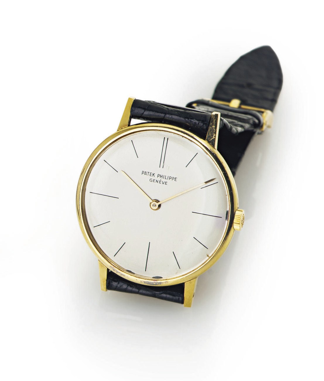 PATEK PHILIPPE.  AN 18K GOLD WRISTWATCH