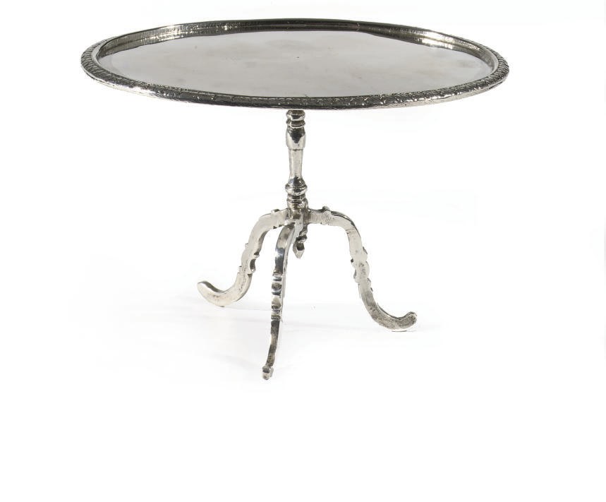 A Dutch silver sugar table