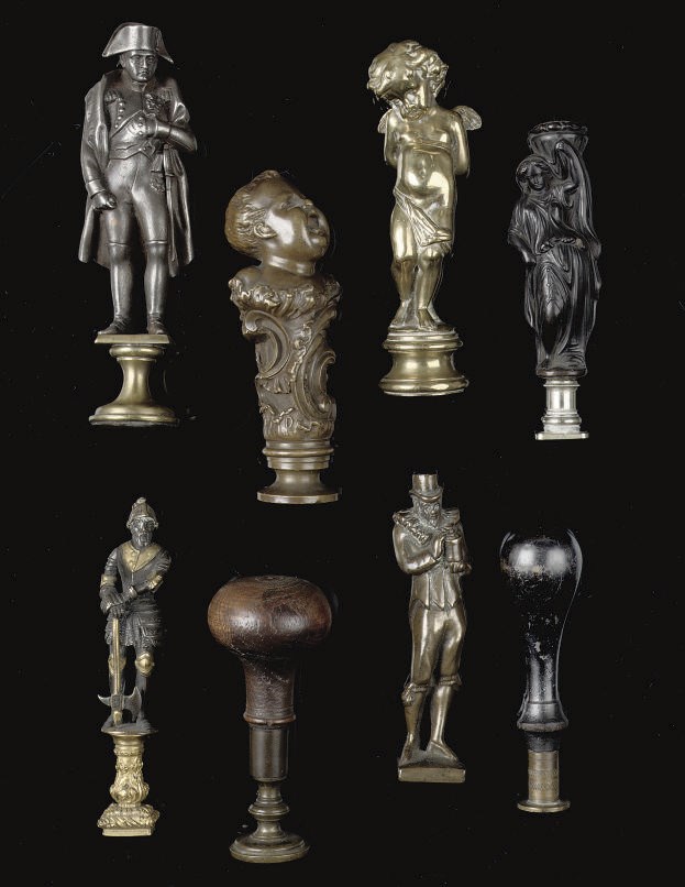 EIGHT VARIOUS SEALS