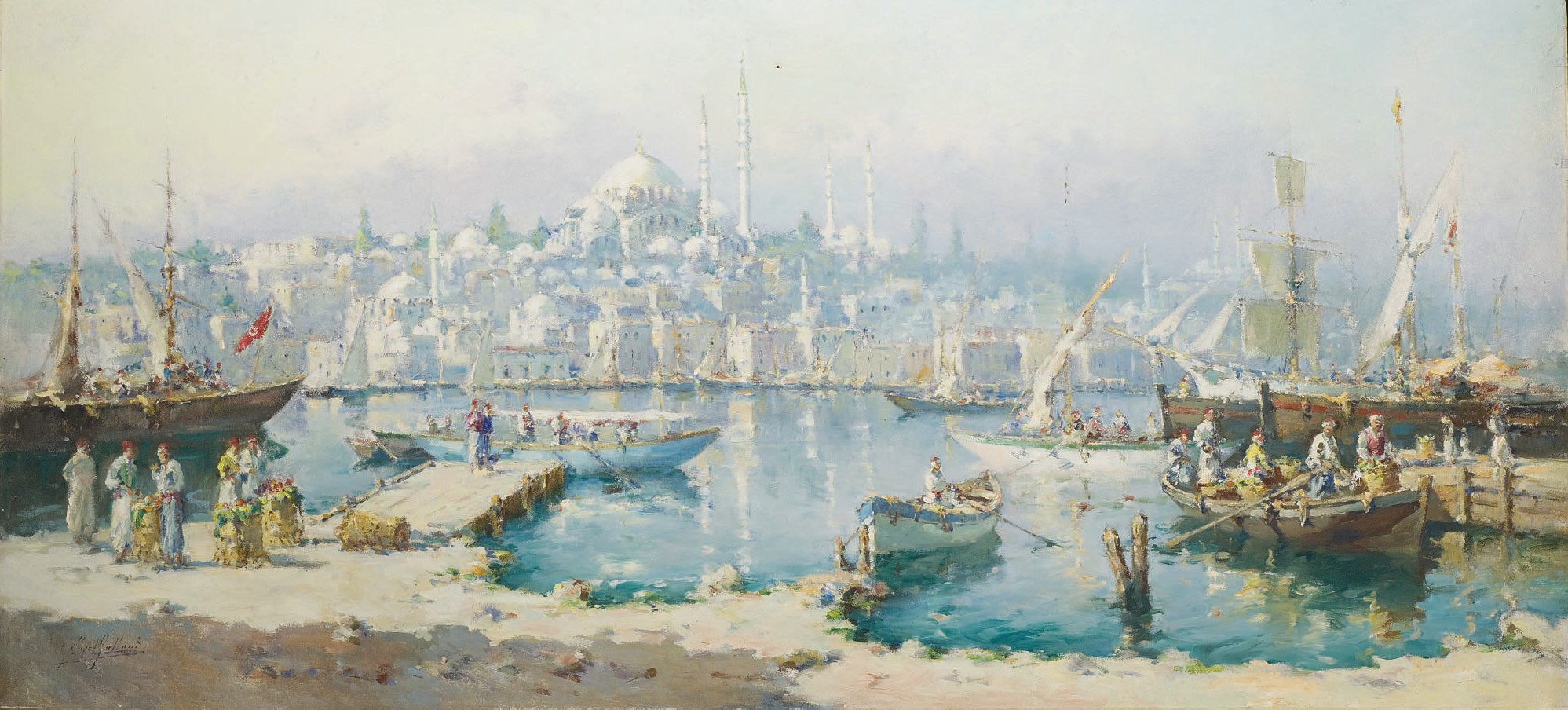 GILBERT GALLAND (LYON 1870 - 1956)