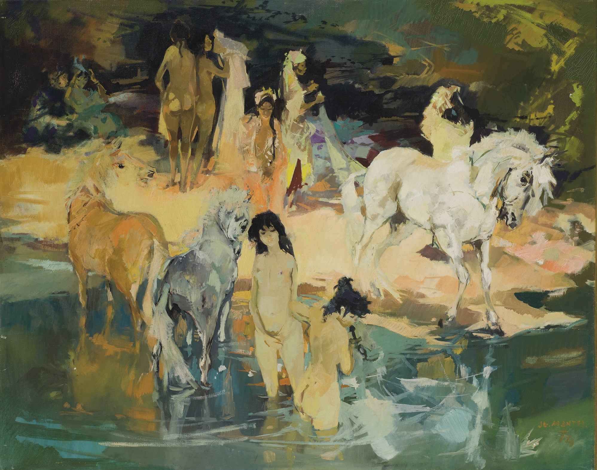 JULES GASTON MANTEL (1914 - 1995)