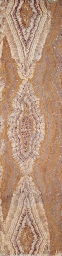 AN ITALIAN ALABASTRO VENEERED MARBLE TABLE TOP