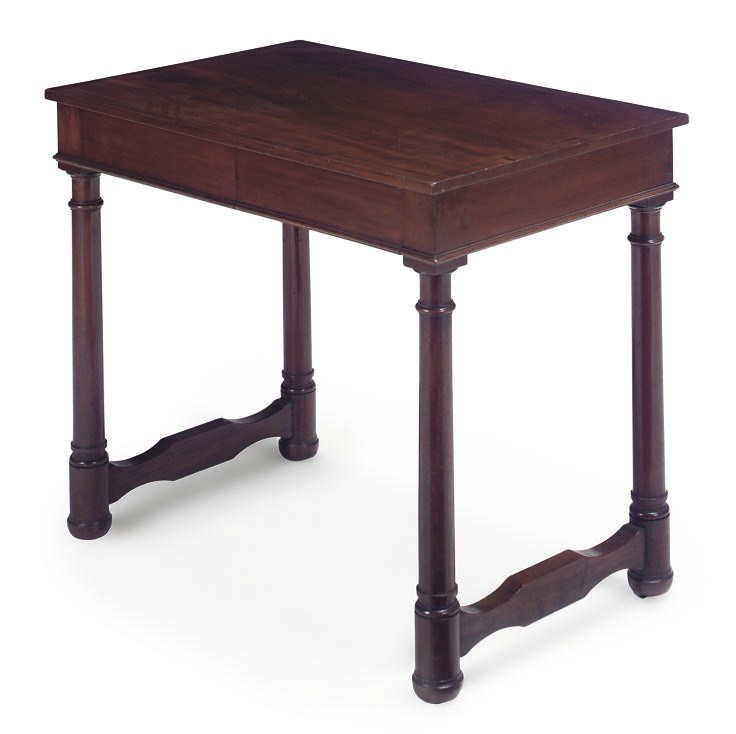 A GEORGE IV MAHOGANY SIDE-TABLE