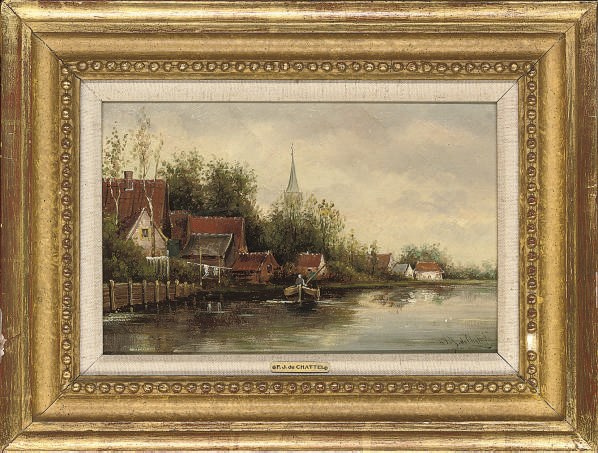 Frederik Jacobus Rossum Van Du Chattel (Dutch, 1856-1917)
