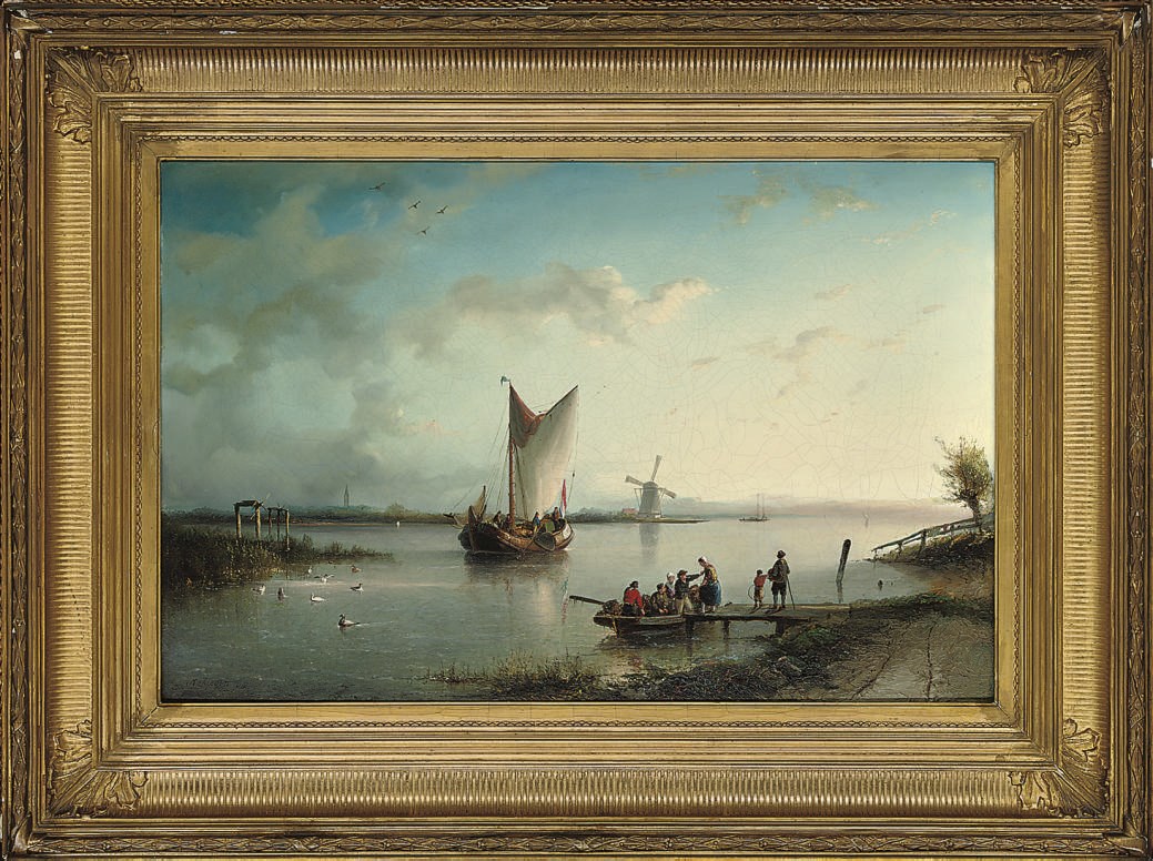 Nicolaas Riegen (DUTCH, 1827-1889)