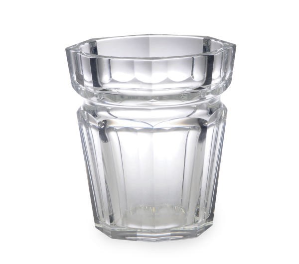 A FRENCH GLASS ICE BUCKET,