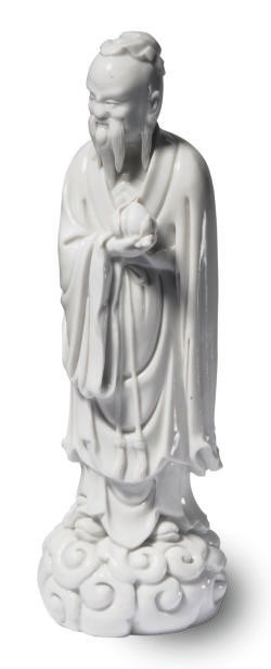 A CHINESE BLANC-DE-CHINE IMMORTAL,