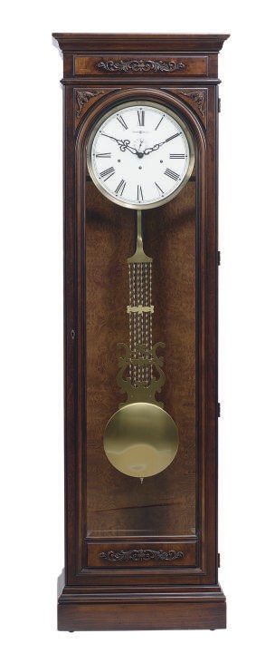 A MAHOGANY AND ASH TALL CASE CLOCK,