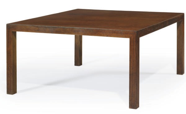 A WALNUT LOW TABLE,