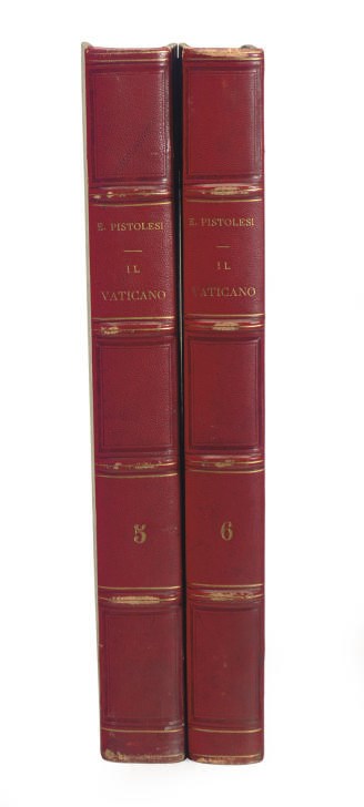 PISTOLESI, ERASMO. Il Vaticano. Descrito ed Illustratro.