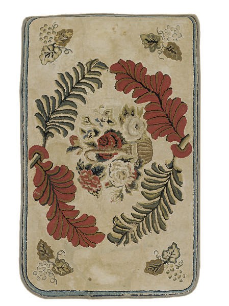 A HOOKED RUG,
