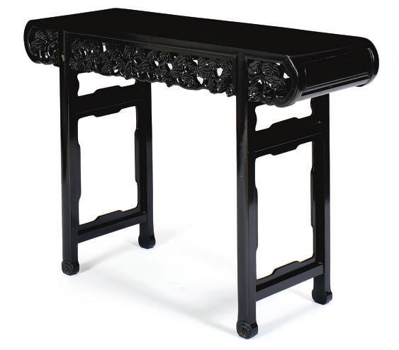 A CHINESE HARDWOOD ALTAR TABLE,