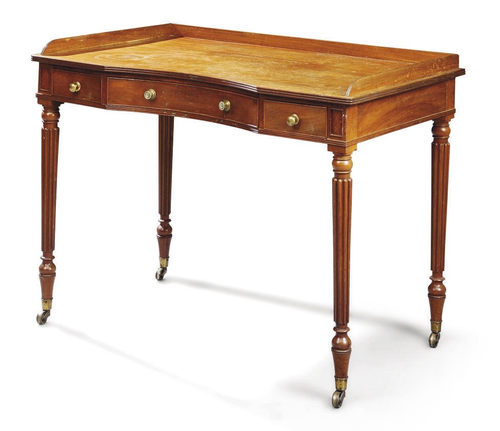 A REGENCY MAHOGANY DRESSING-TABLE