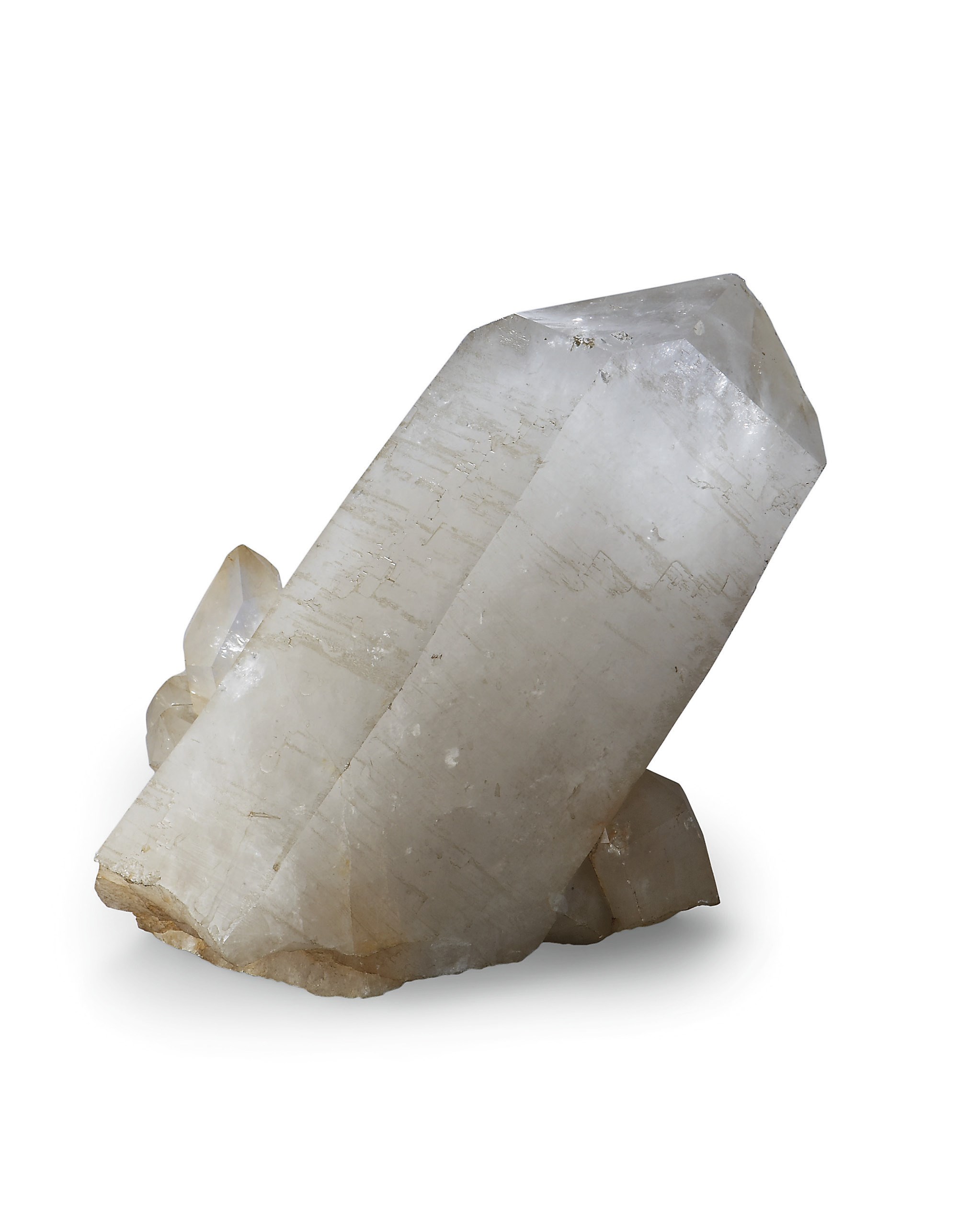 IMPORTANT CRISTAL DE ROCHE OPAQUE