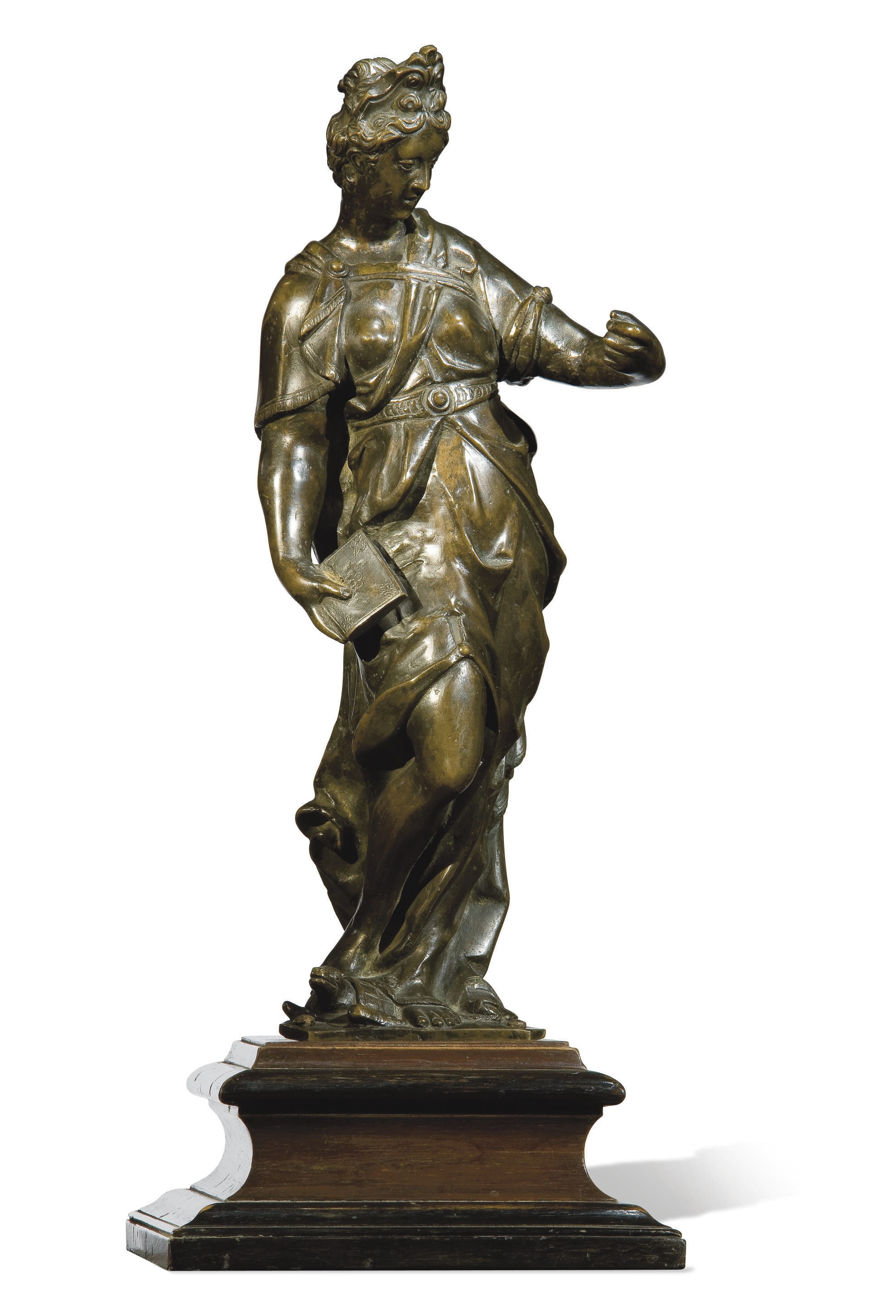 STATUETTE ALLEGORIQUE REPRESENTANT LA PRUDENCE