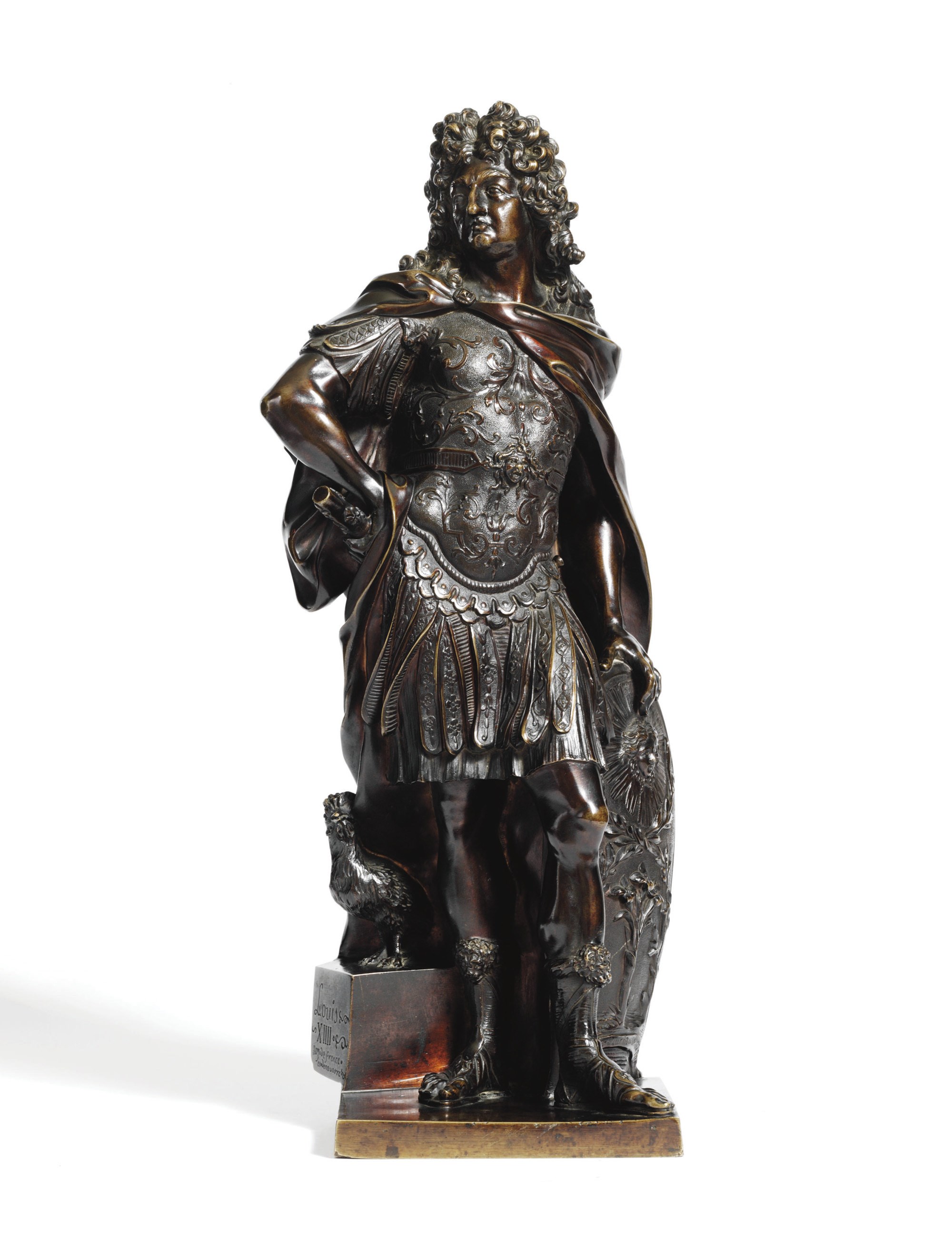 SCULPTURE REPRESENTANT LOUIS XIV