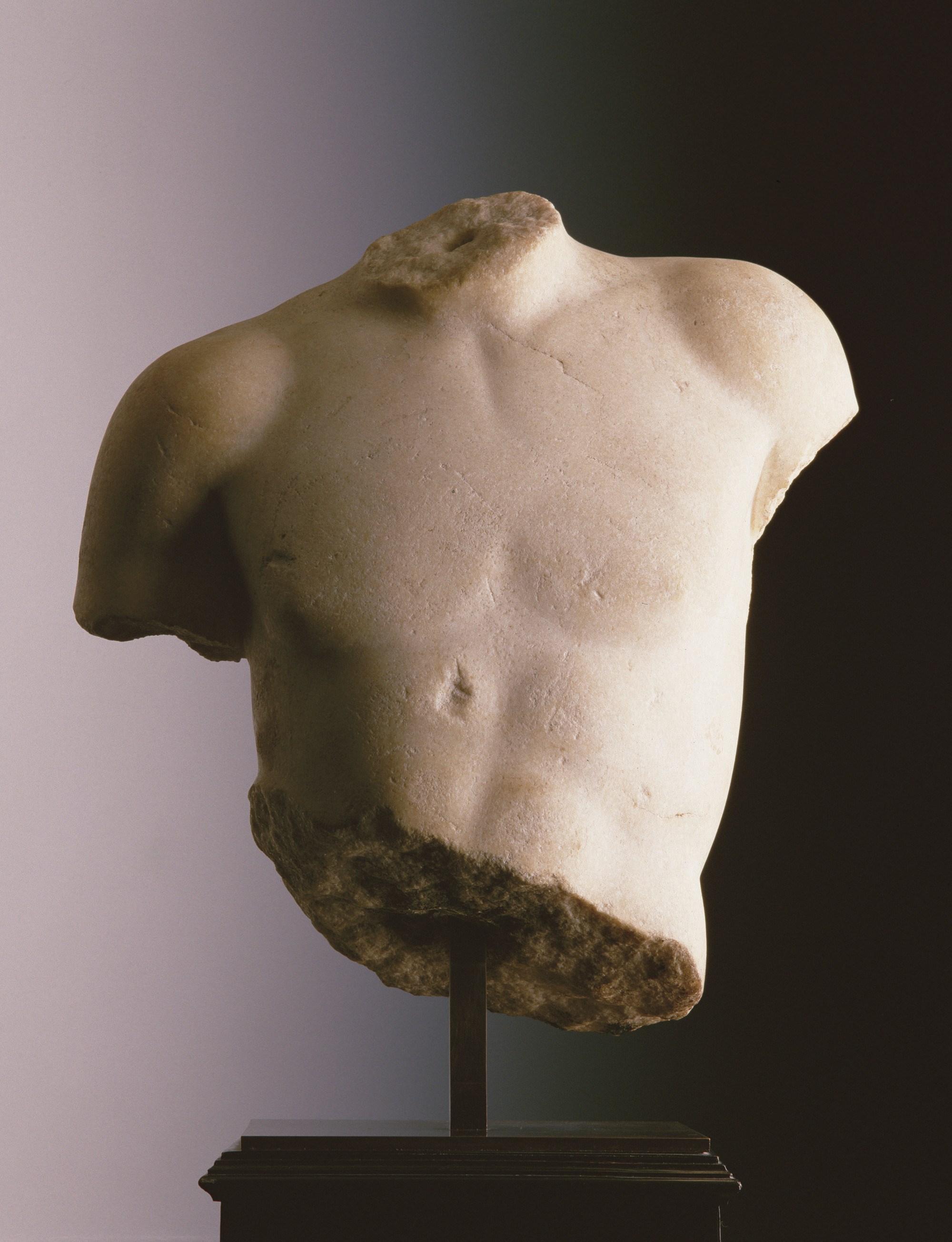 TORSE DE NARCISSE EN MARBRE