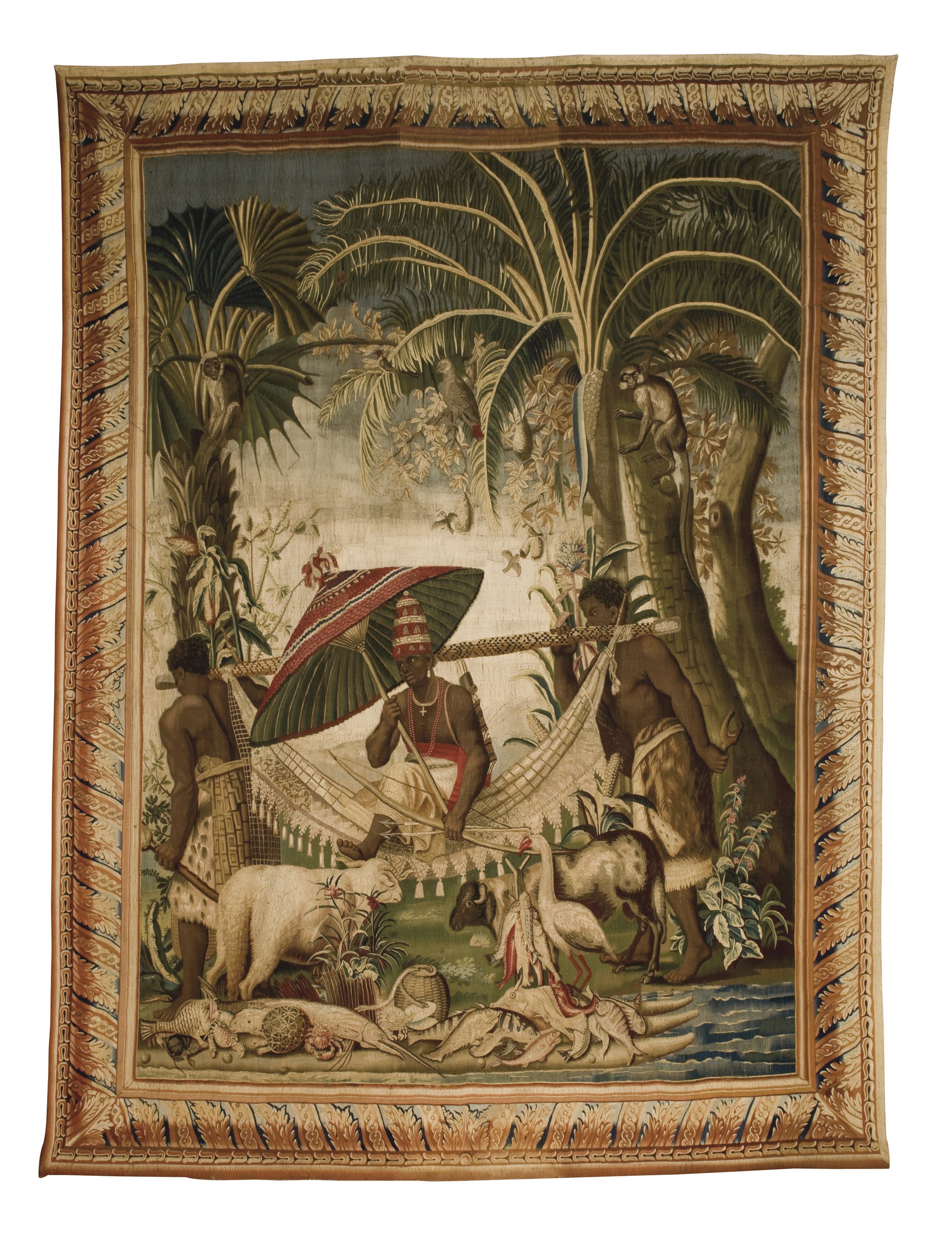 TAPISSERIE DES GOBELINS D'EPOQUE LOUIS XIV