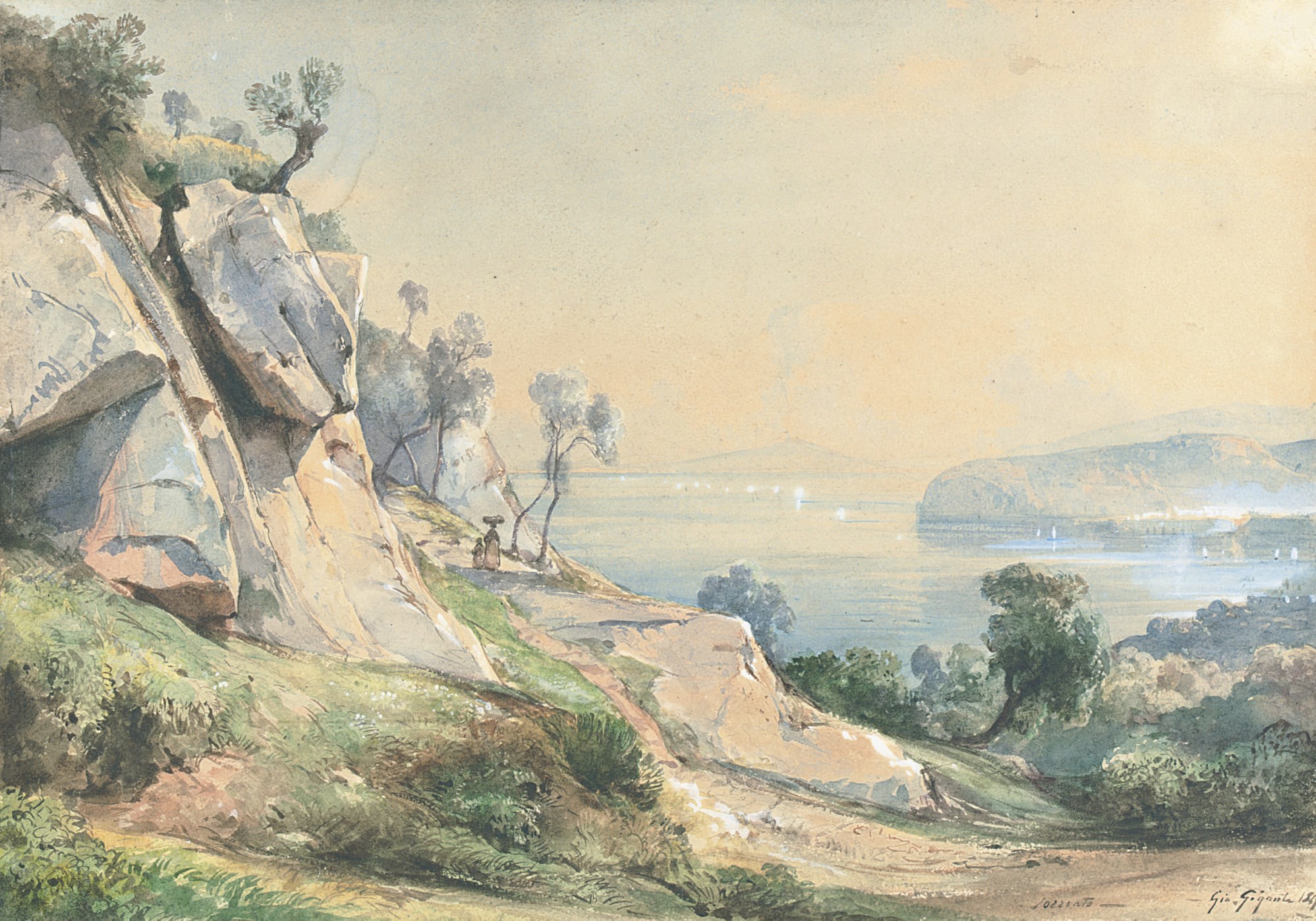 Giacinto Gigante (Italian, 1806-1876)