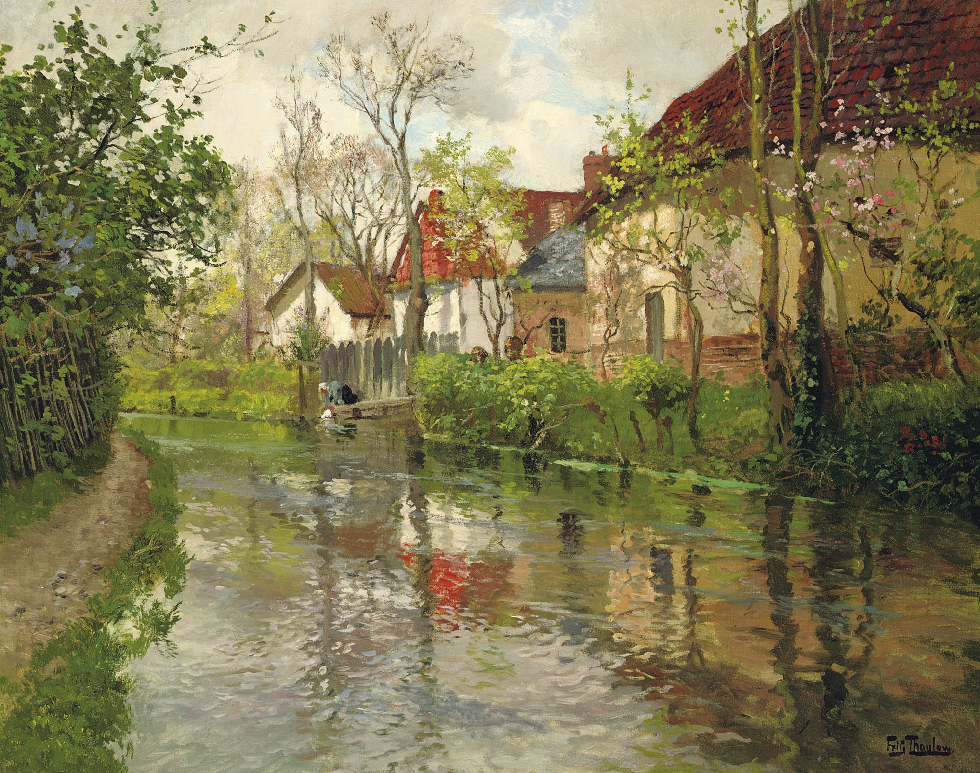 Fritz Thaulow (Norwegian, 1847-1906)