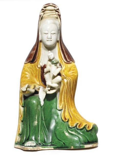 A CHINESE 'EGG AND SPINACH' MODEL OF GUANYIN