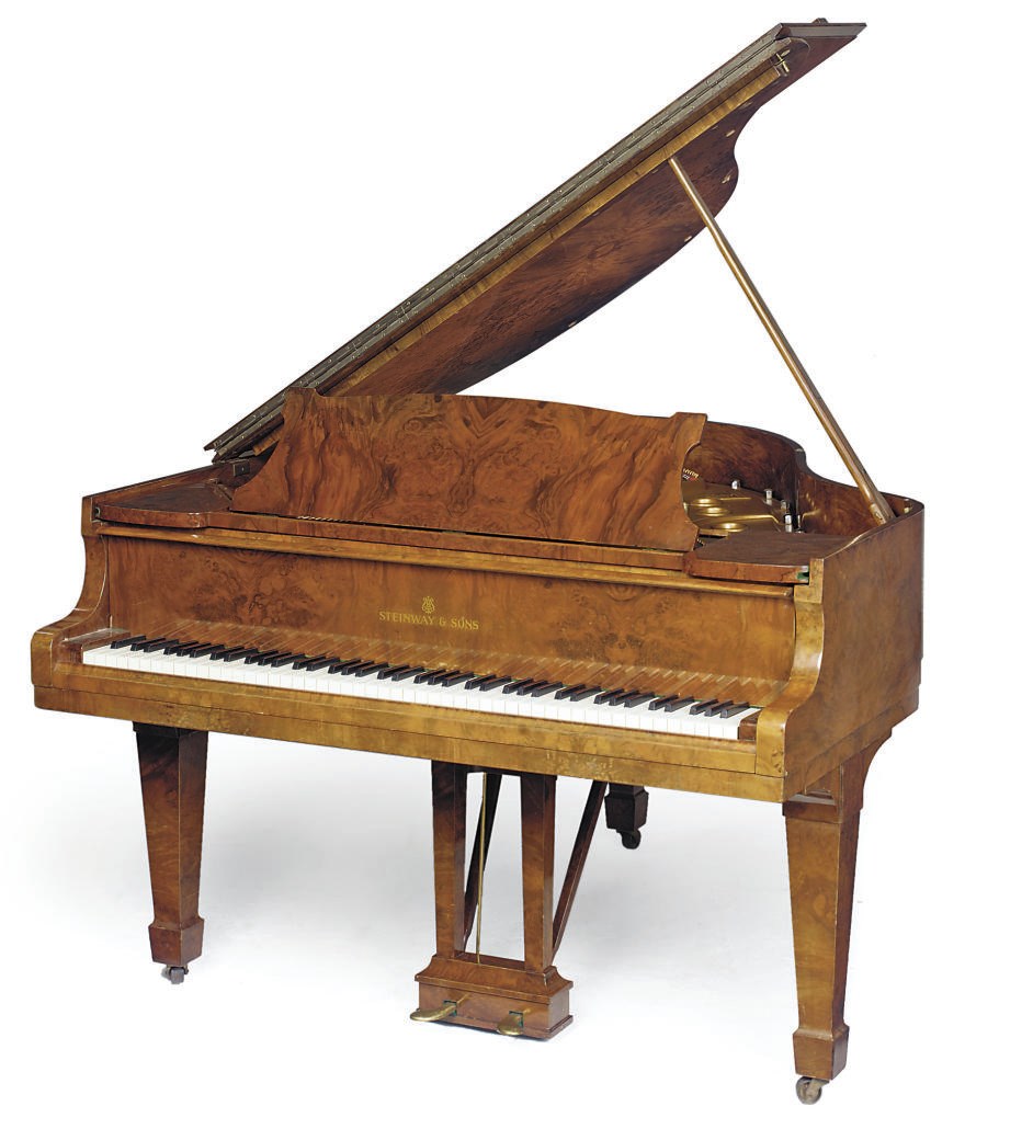 A STEINWAY & SONS GRAND PIANO