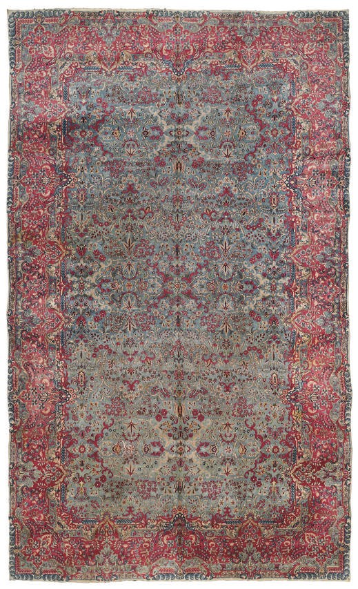 A fine Kirman carpet