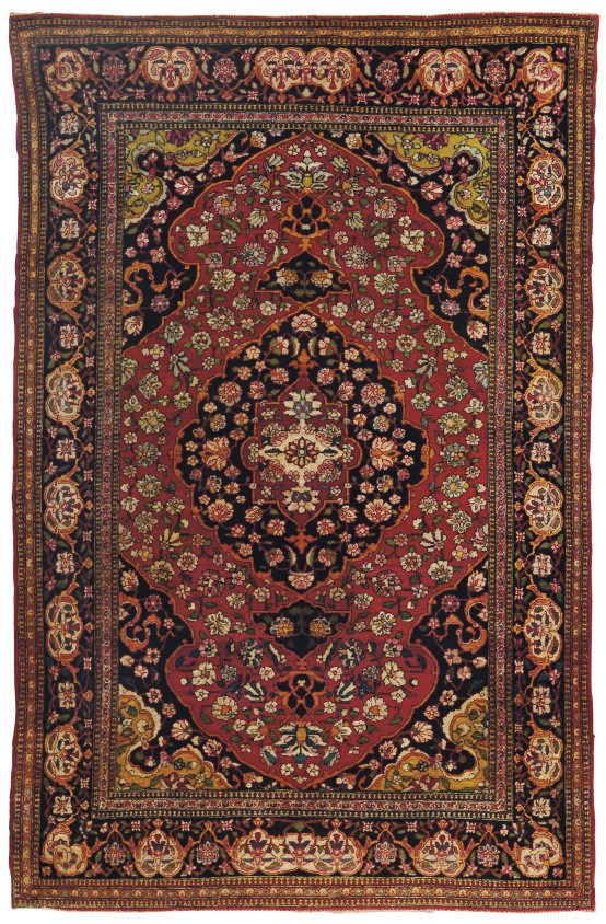 A fine Teheran rug