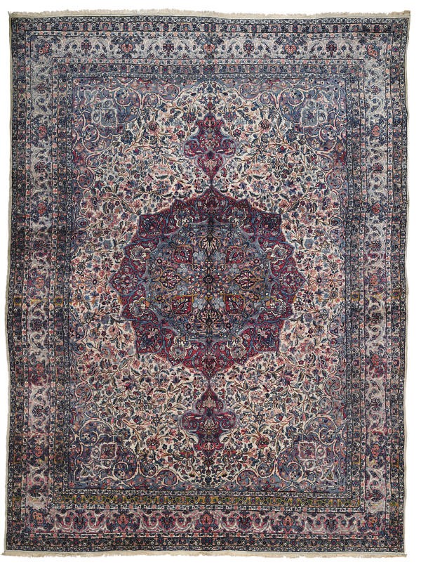 A fine Kirman carpet