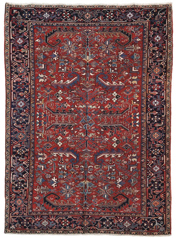 A fine Heriz carpet