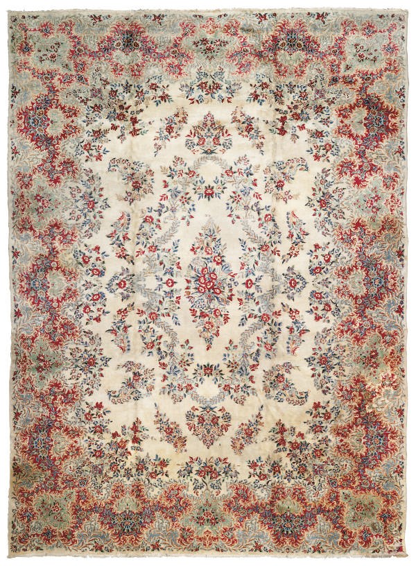 A fine Kirman carpet