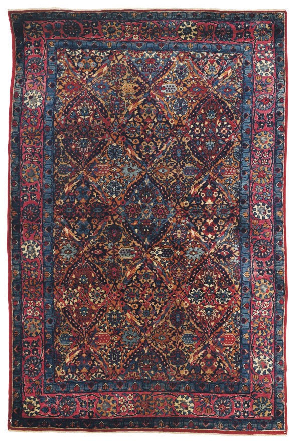 A fine Kirman rug