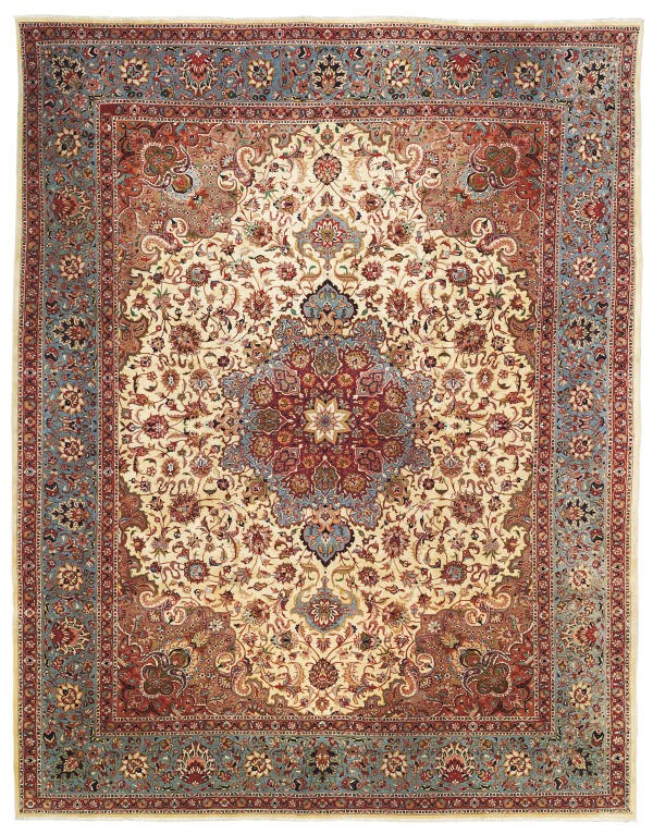 A fine Tabriz carpet