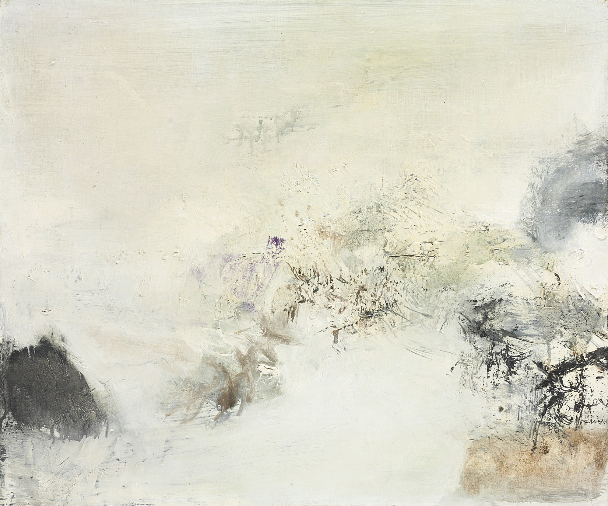Zao Wou-Ki (b. 1921)