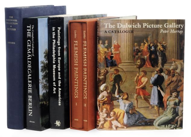 A collection of museum collection catalogues and art gallery catalogues