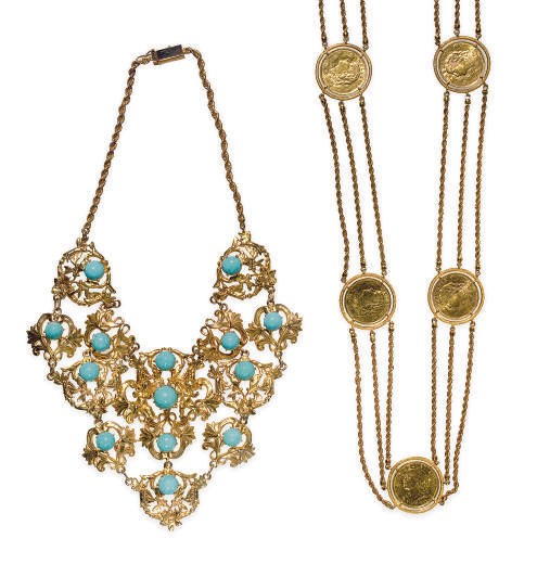 A GROUP OF MUTLI-GEM AND GOLD JEWELRY