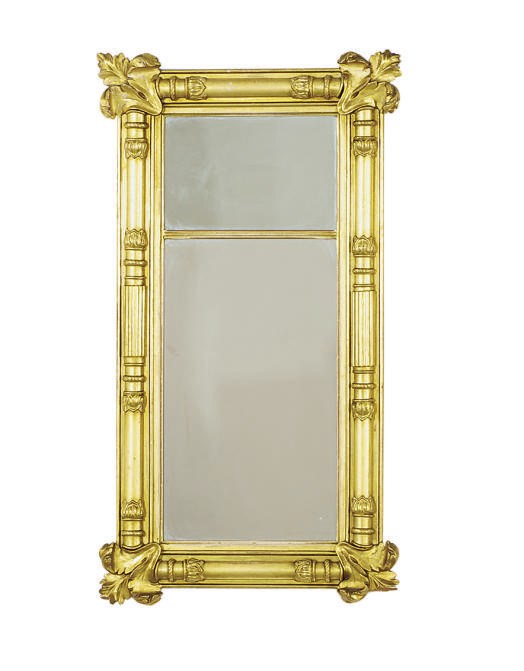 AN AMERICAN CLASSICAL PIER MIRROR,