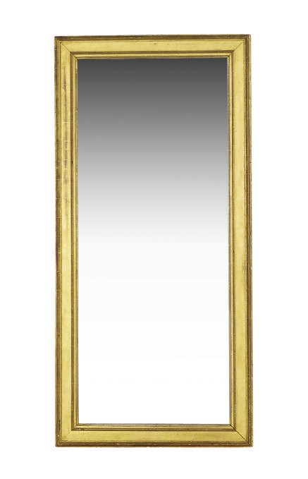 AN AMERICAN GILTWOOD PIER MIRROR,