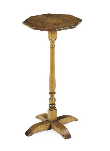 A MAPLE CANDLESTAND,