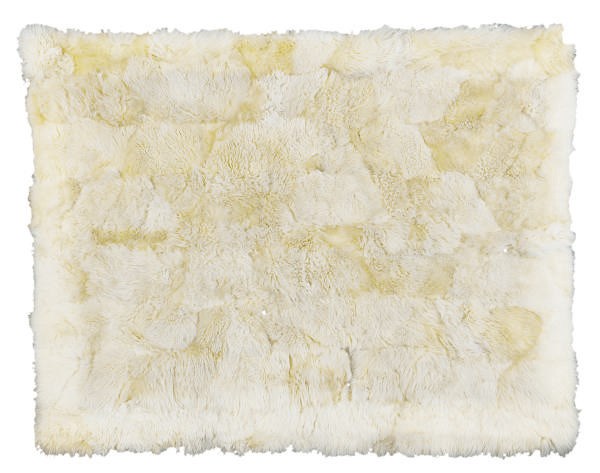 A FOX FUR THROW,