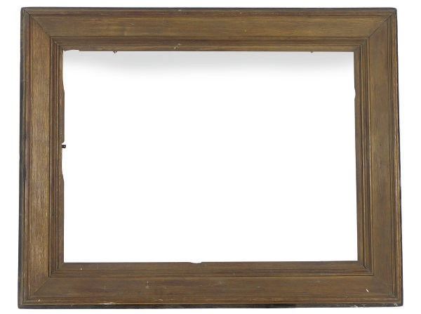 A LARGE OAK FRAME,