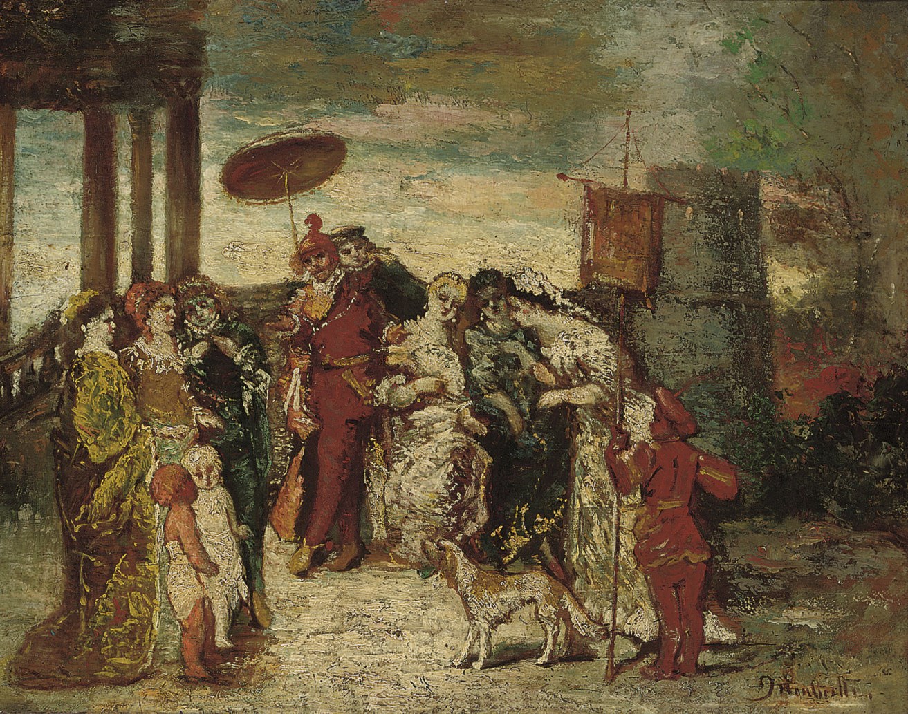 Adolphe Joseph Thomas Monticelli (1824-1886)