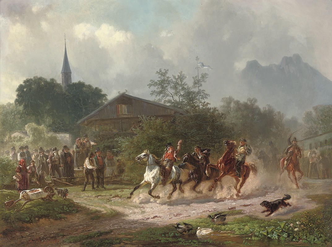 Julius Noerr (GERMAN, 1827-1897)