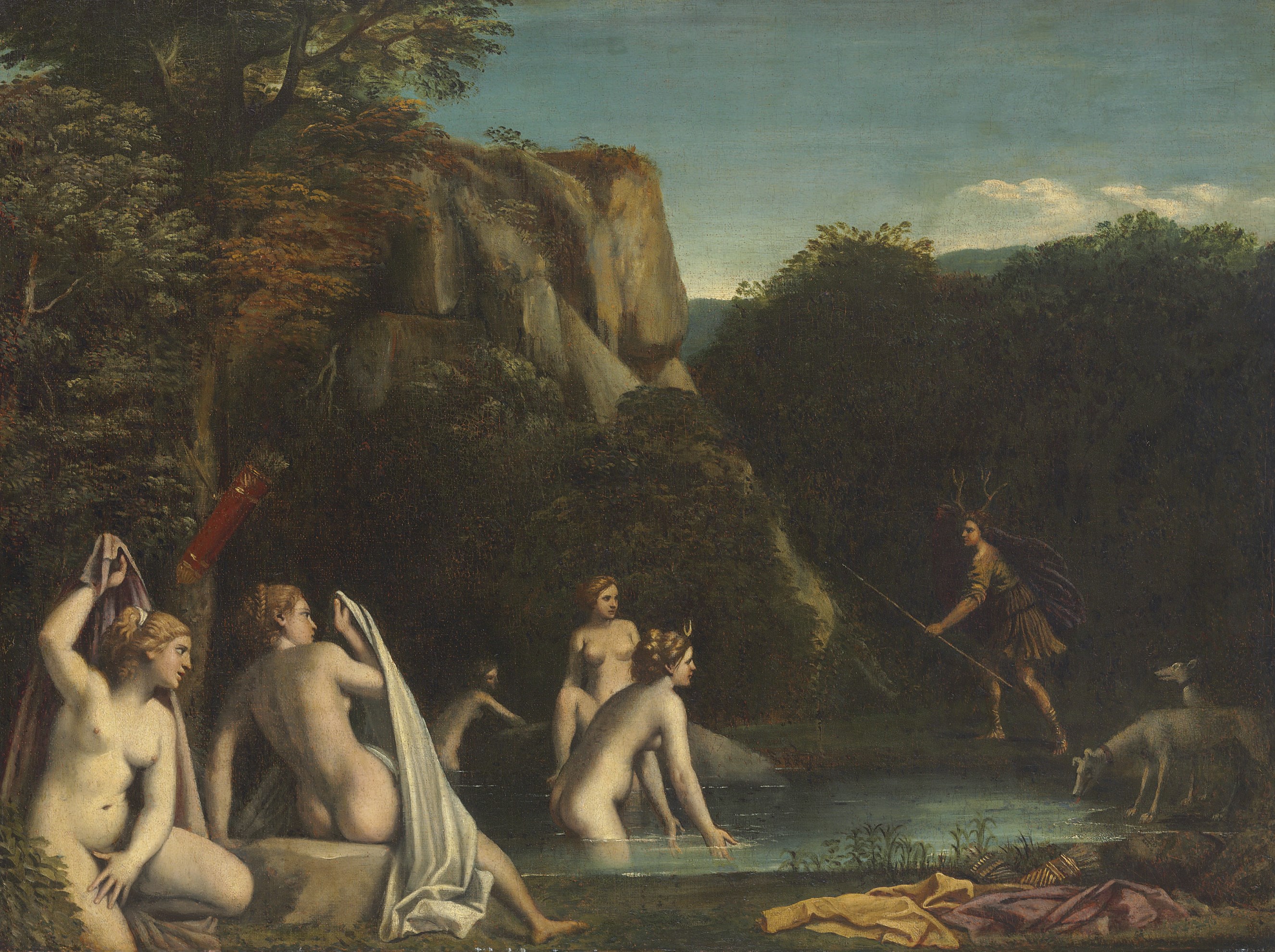 Studio of Annibale Carracci Bologna 1560-1609 Rome