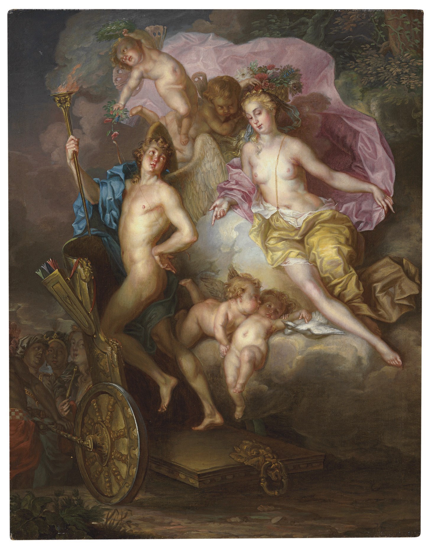 Circle of Nicolas Bertin Paris 1668-1736