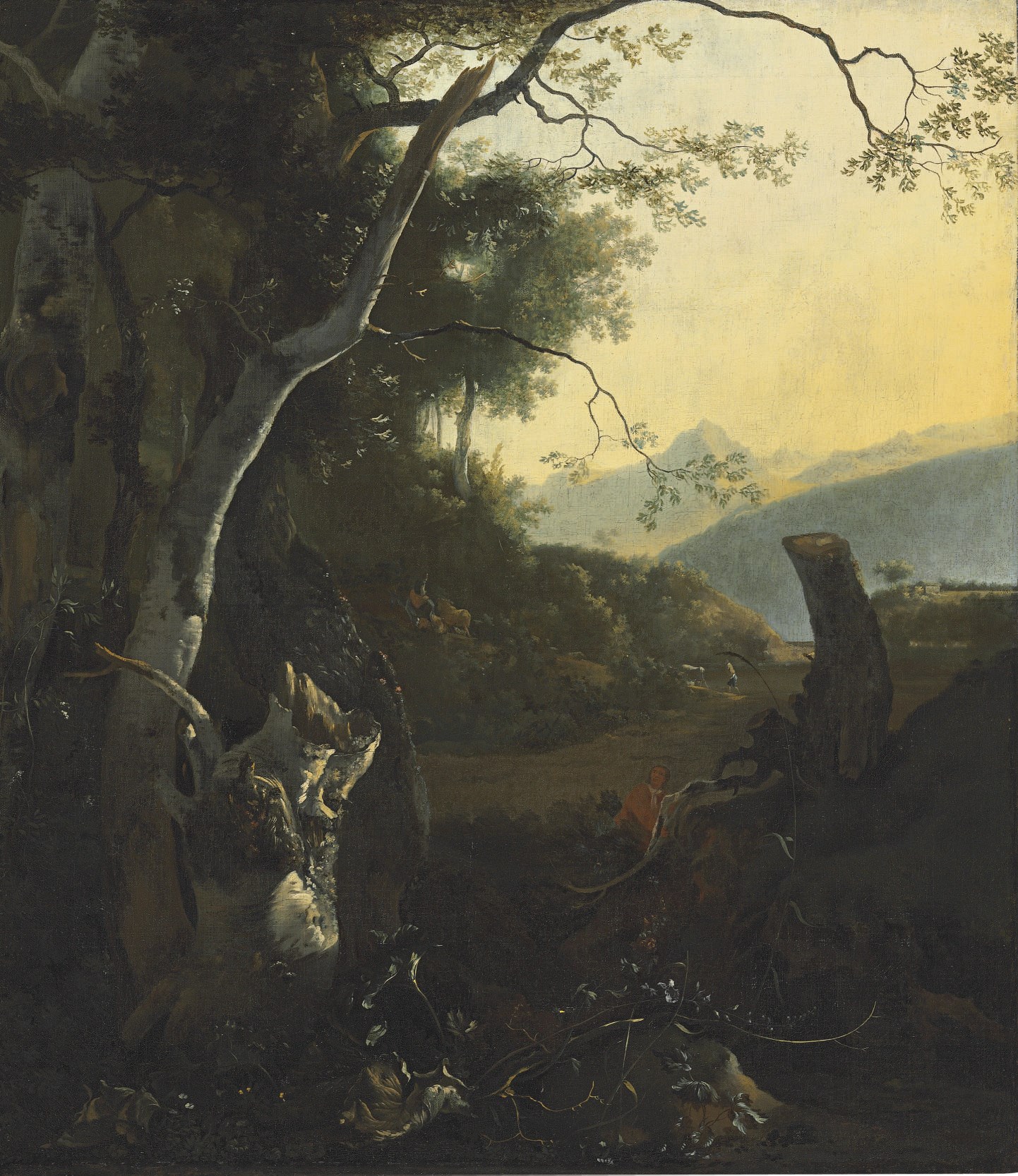 Circle of Adam Pynacker Schiedam c. 1620-1673 Amsterdam